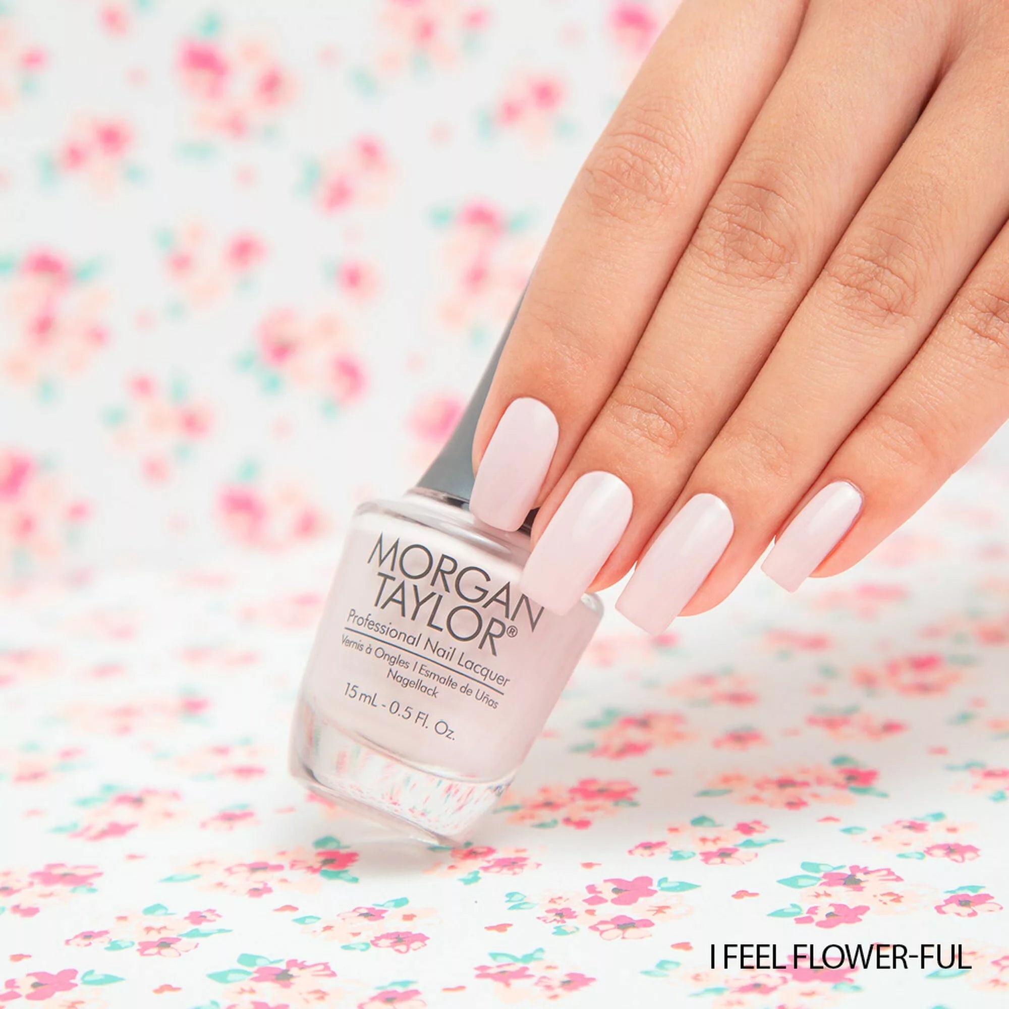 Morgan Taylor Nail Lacquer I Feel Flower-ful, 0.5 oz