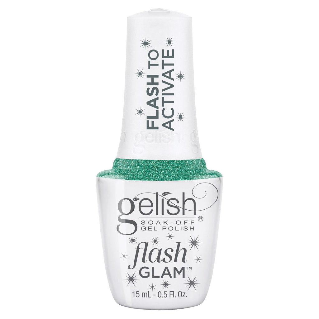 Gelish Flash Glam Mint To Sparkle, 0.5 oz