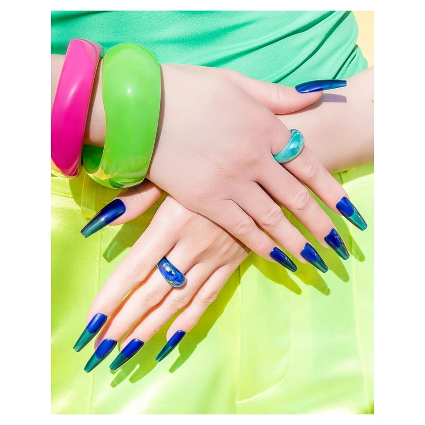 Gelish Xpress Dip N Brush Blue Crush Rush, 43g (1.5 Oz)