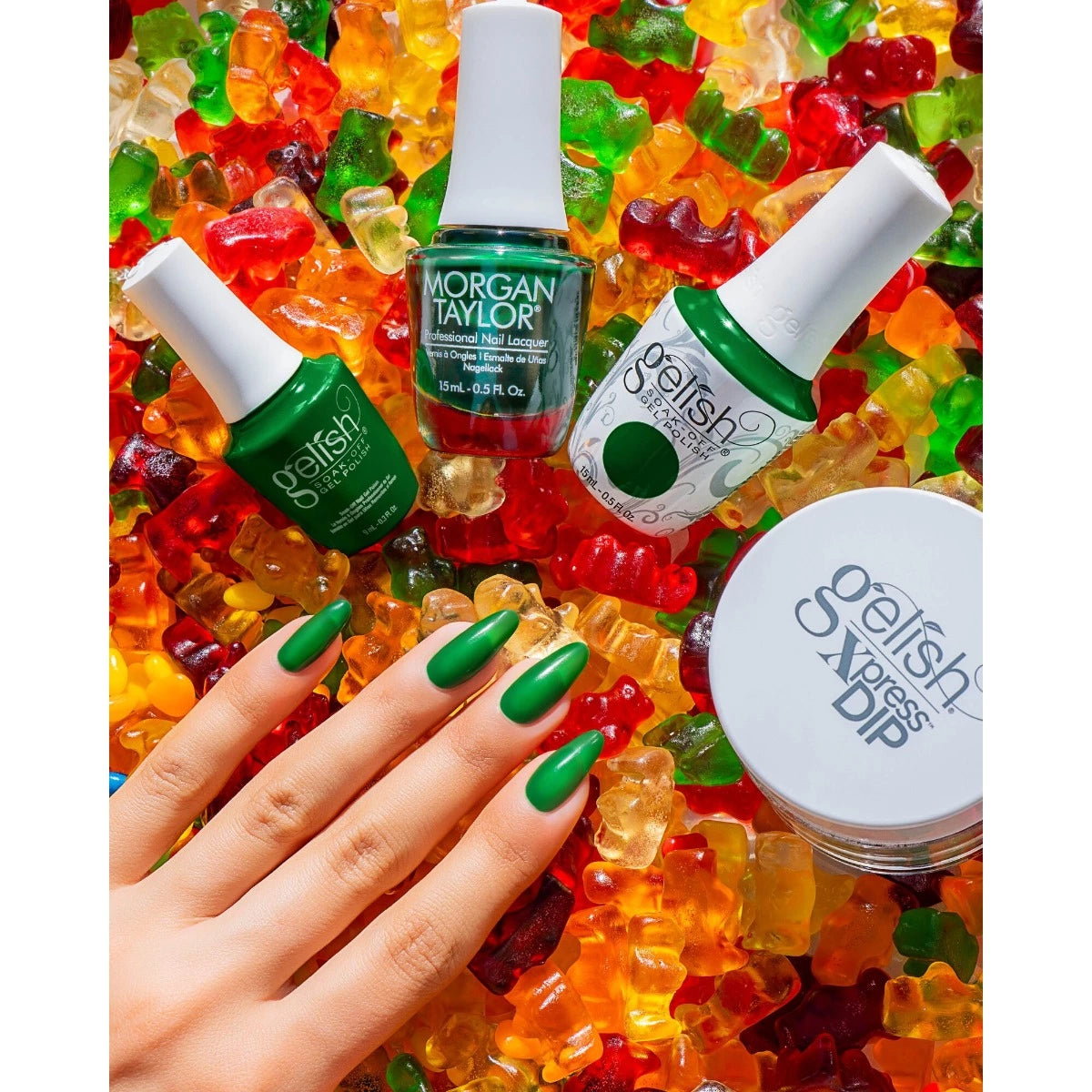 Gelish Soak-Off Gel Polish Big Bang Watermelon, 0.5 oz