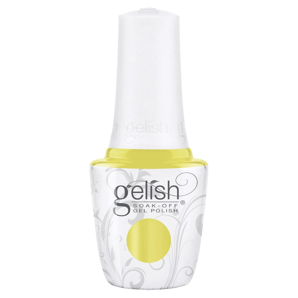 Gelish Soak-Off Gel Polish Lemon Drop Lush, 0.5 oz