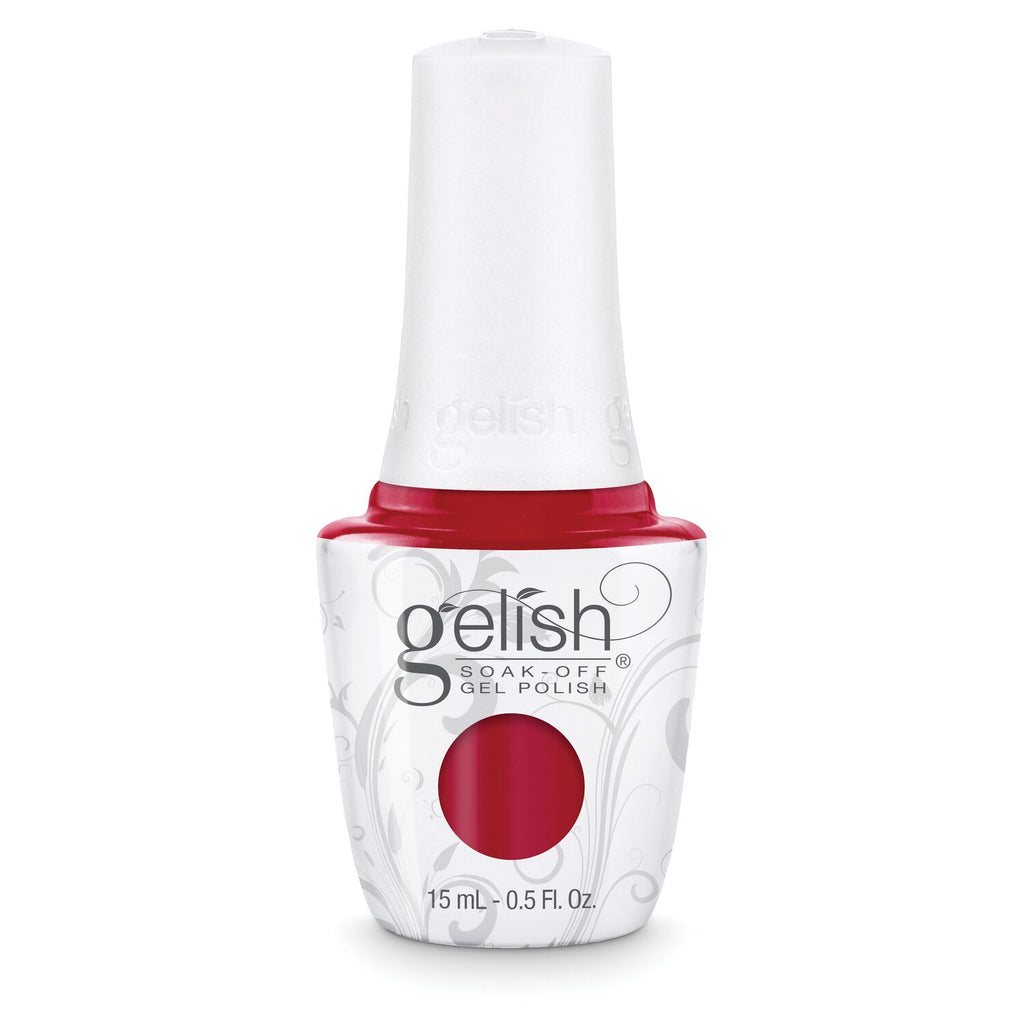 Gelish Soak-Off Gel Polish Red Roses, 0.5 oz
