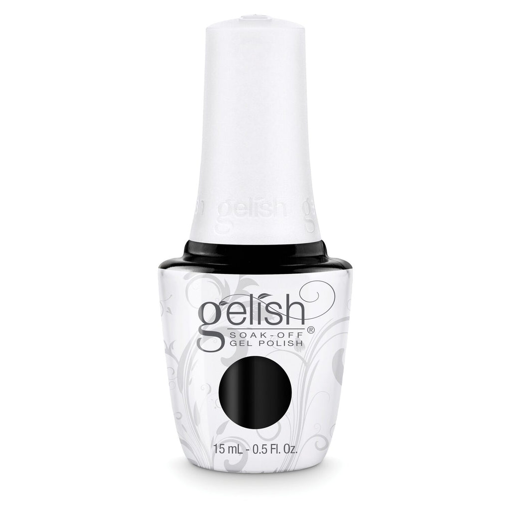 Gelish Soak-Off Gel Polish Black Shadow, 0.5 oz