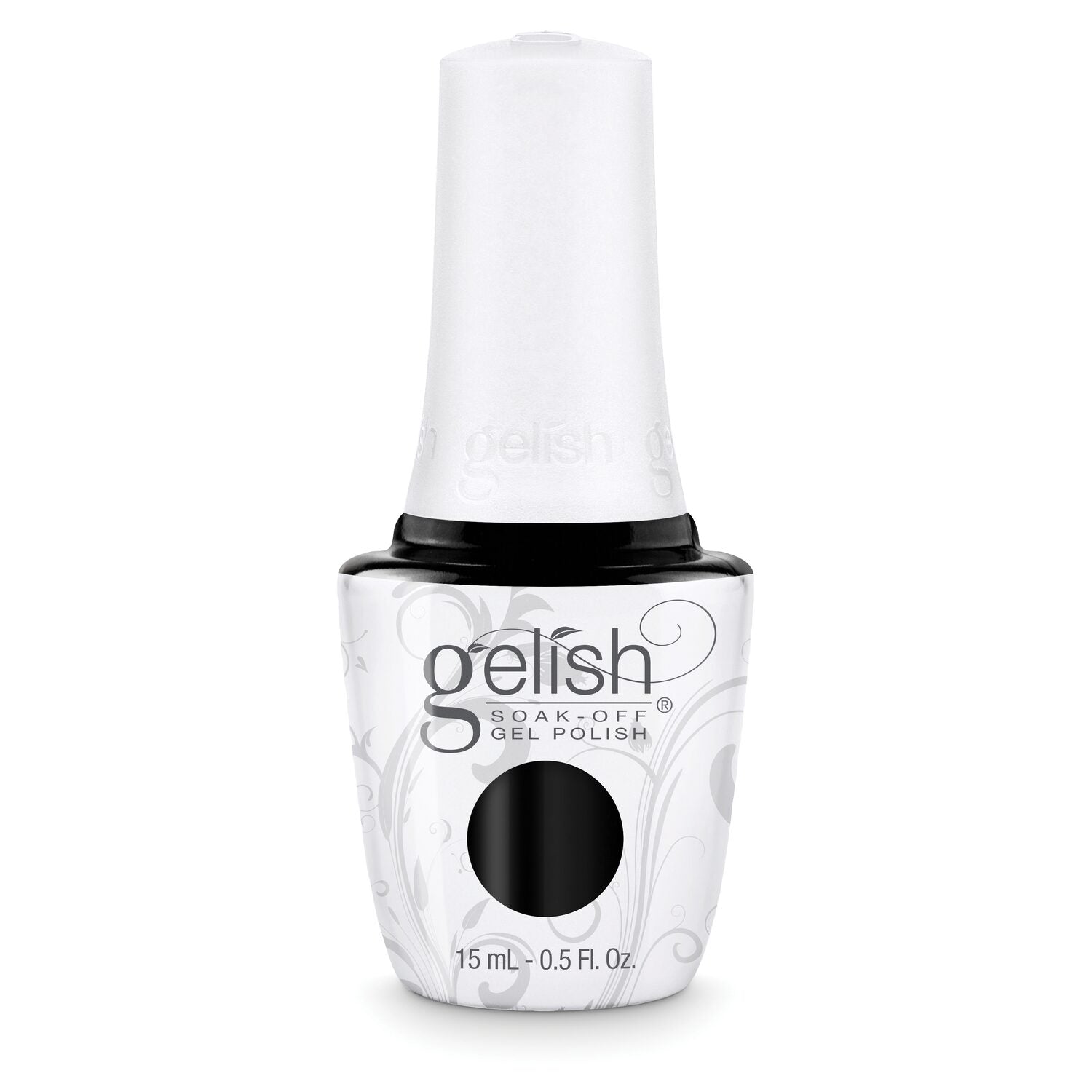 Gelish Soak-Off Gel Polish Black Shadow, 0.5 oz