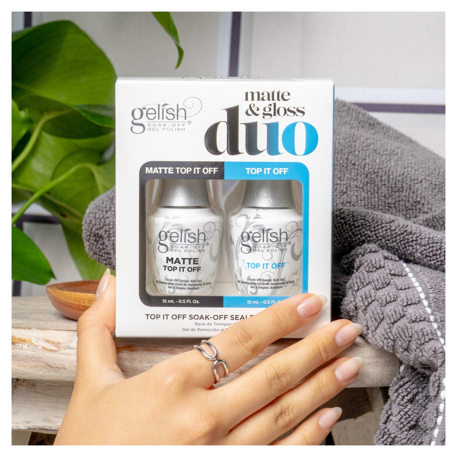 Gelish Matte & Gloss Duo Kit
