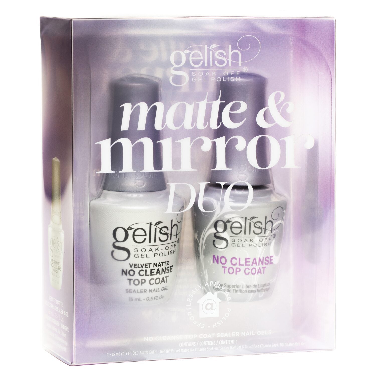 Gelish Matte & Mirror Duo Kit