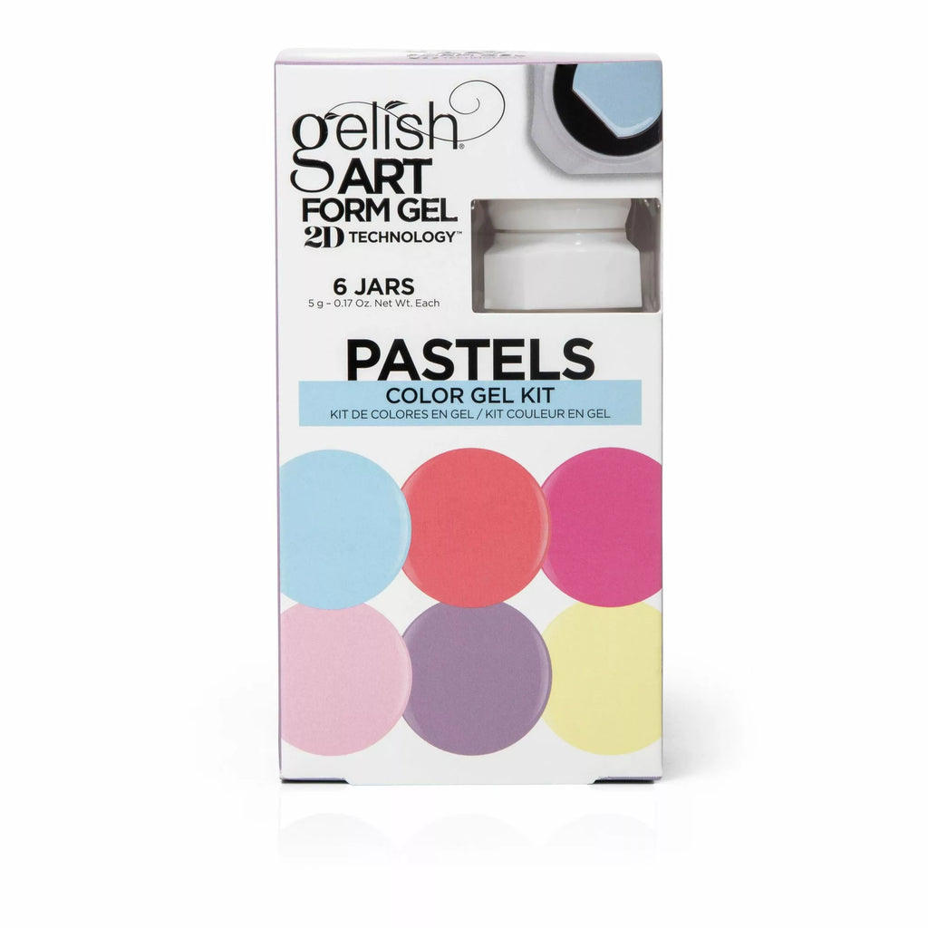 Gelish Art Form Pastel Color Gel Kit