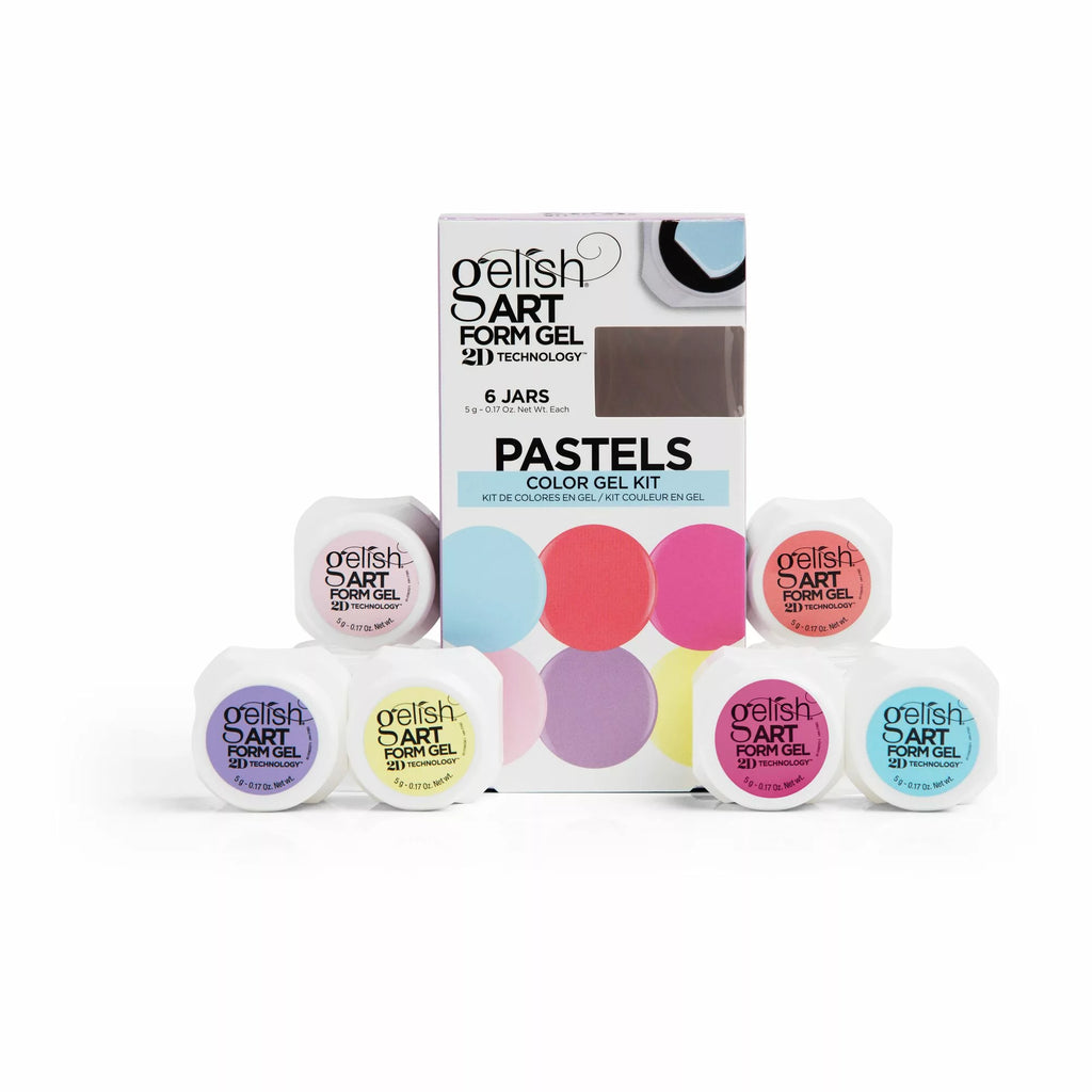 Gelish Art Form Pastel Color Gel Kit