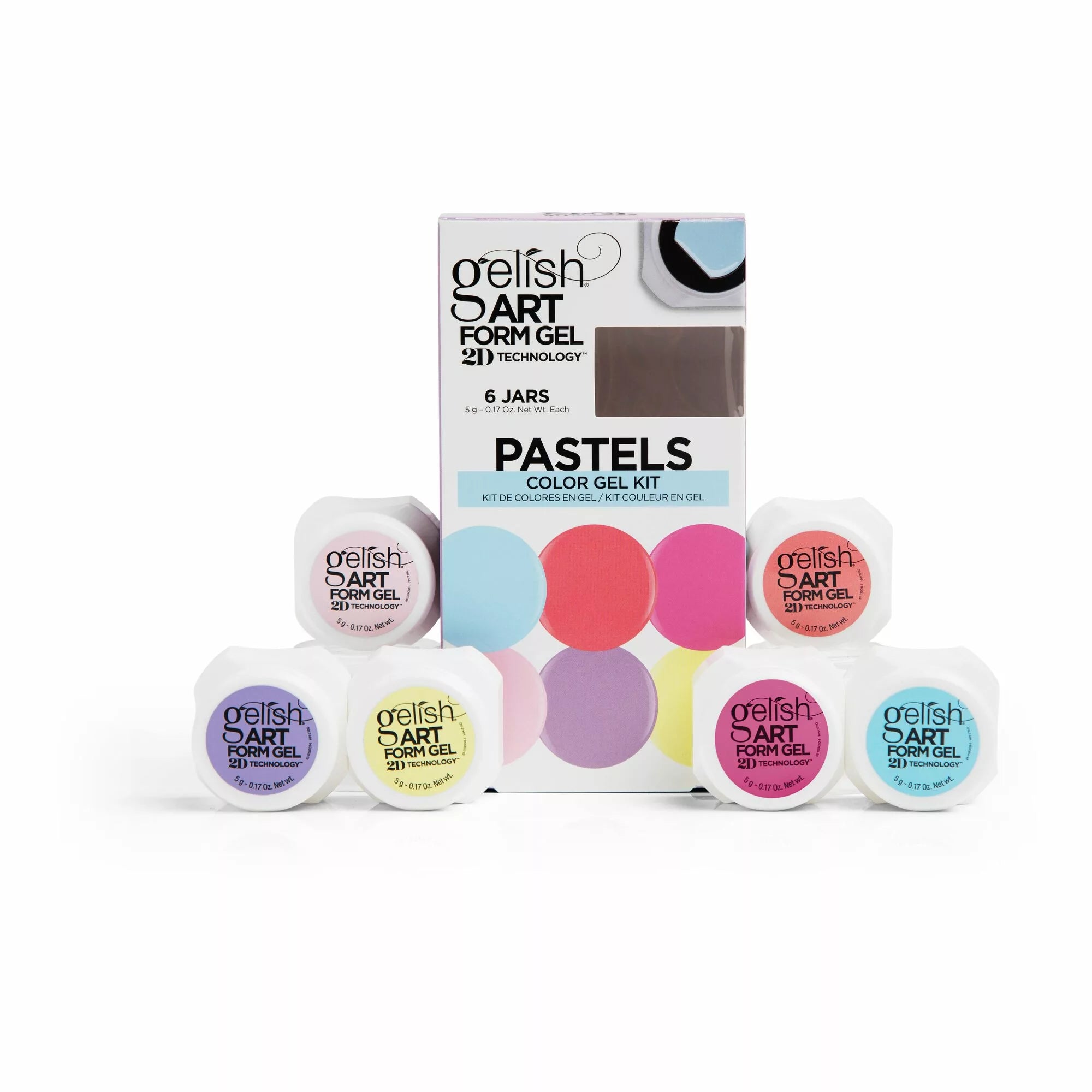 Gelish Art Form Pastel Color Gel Kit
