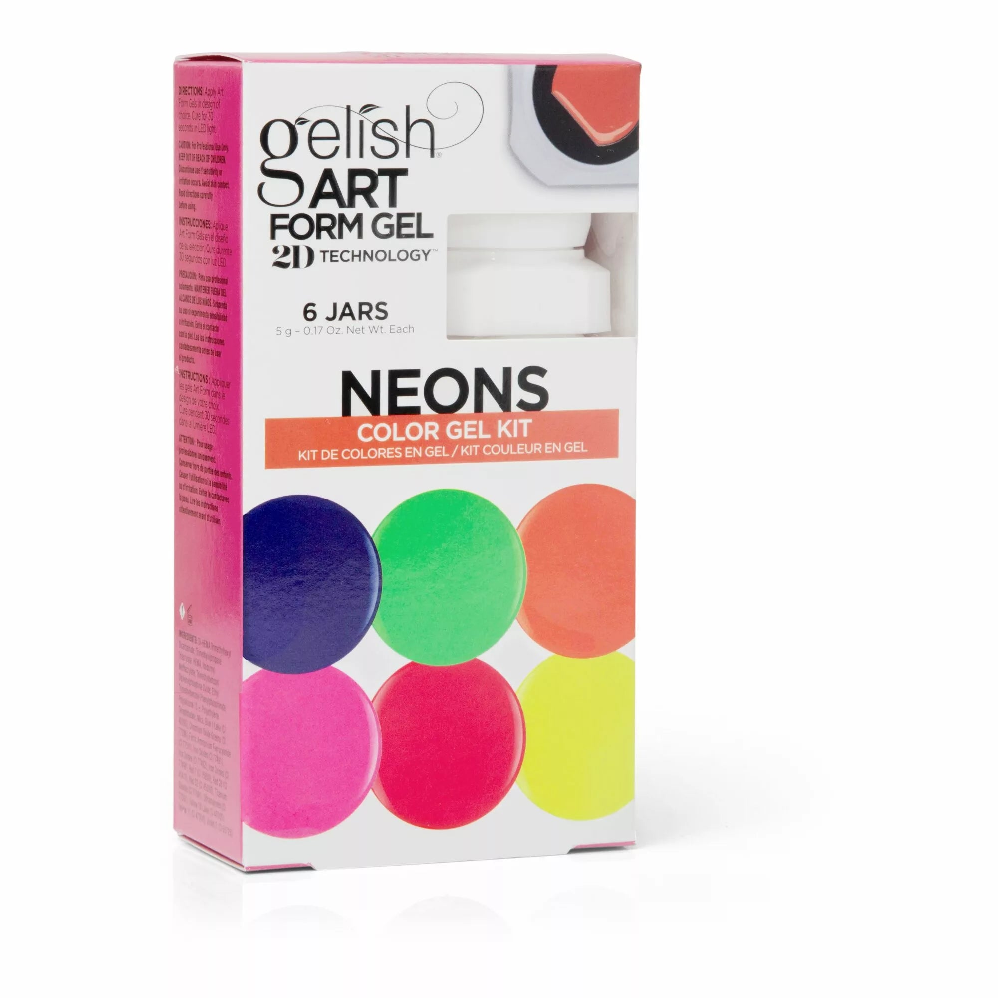 Gelish Art Form Neon Color Gel Kit