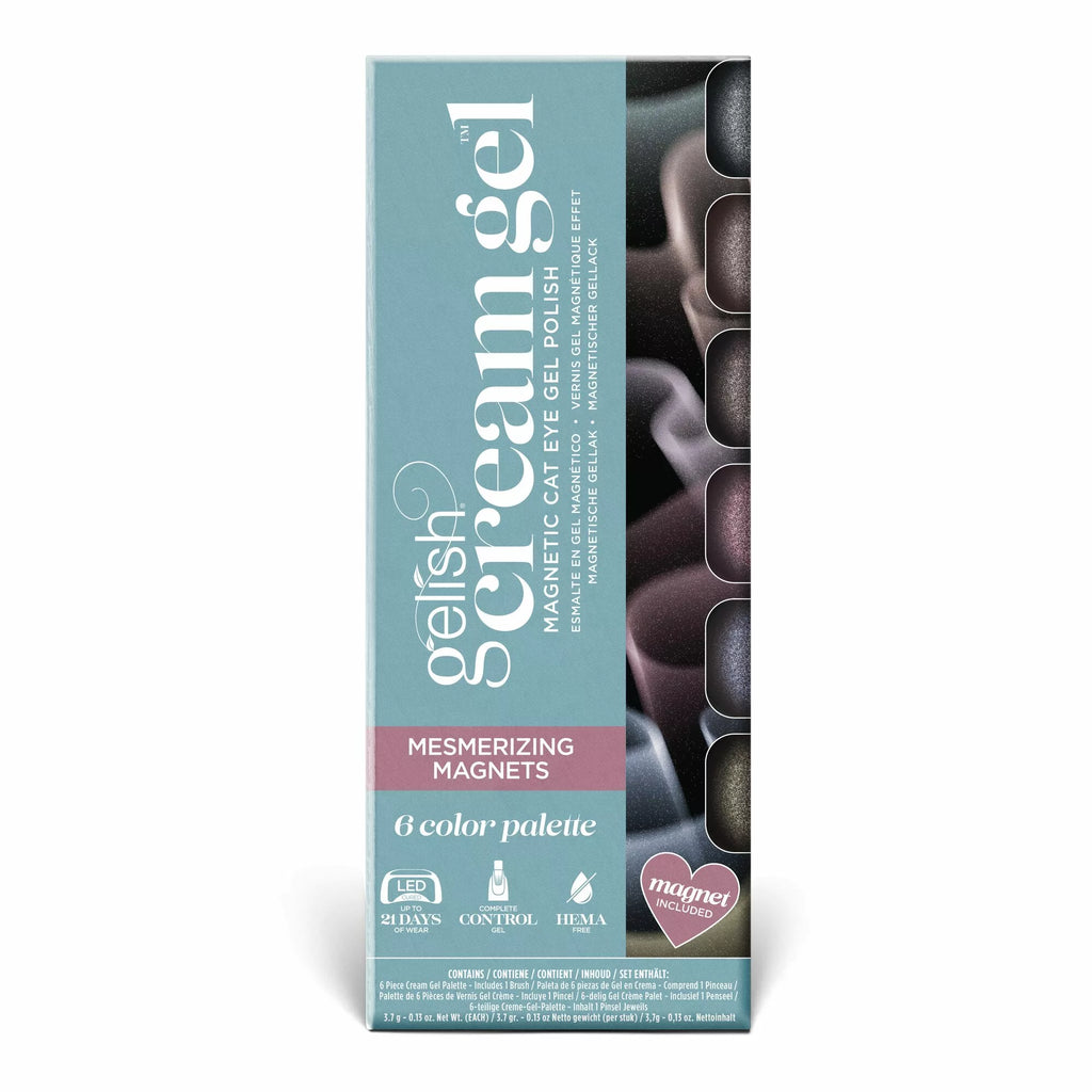 Gelish Cream Gel Mesmerizing Magnets, 6PC