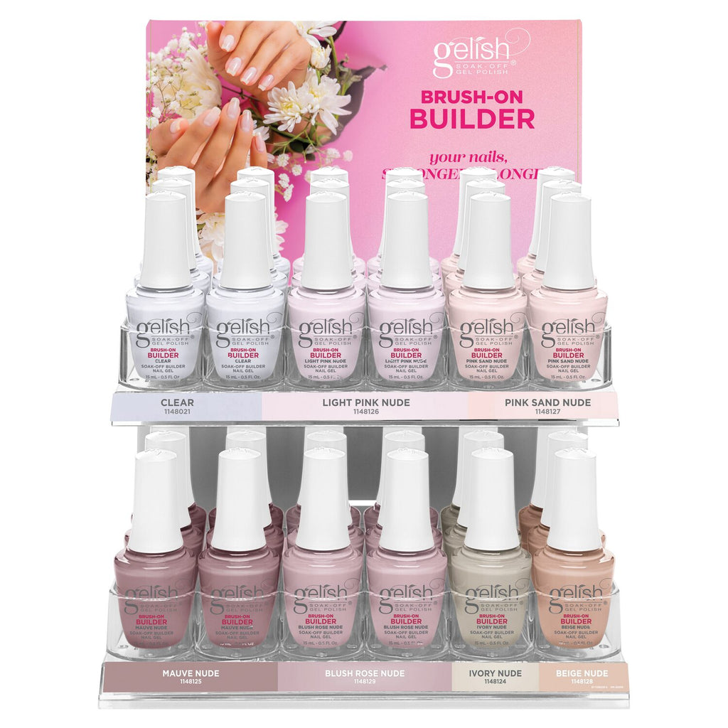 Gelish Brush-On Builder 36pc Display