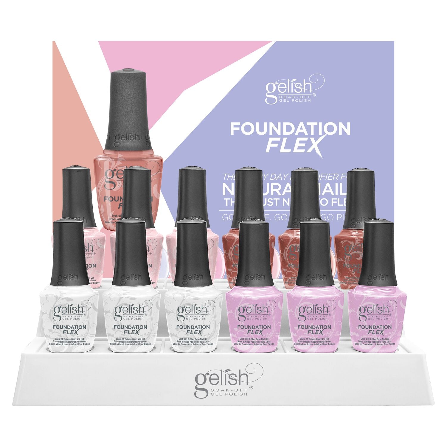 Gelish Foundation Flex 12pc Display
