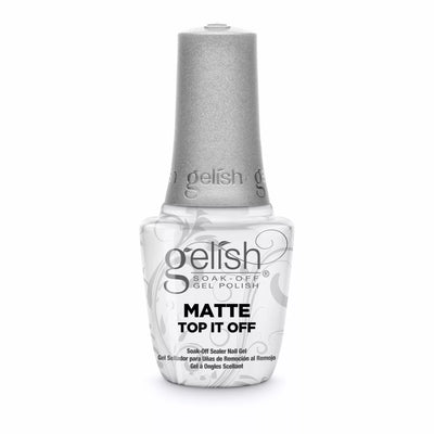 Gelish Matte Top Coat, 0.5 oz