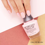 Morgan Taylor Nail Lacquer Call My Blush, 0.5 oz