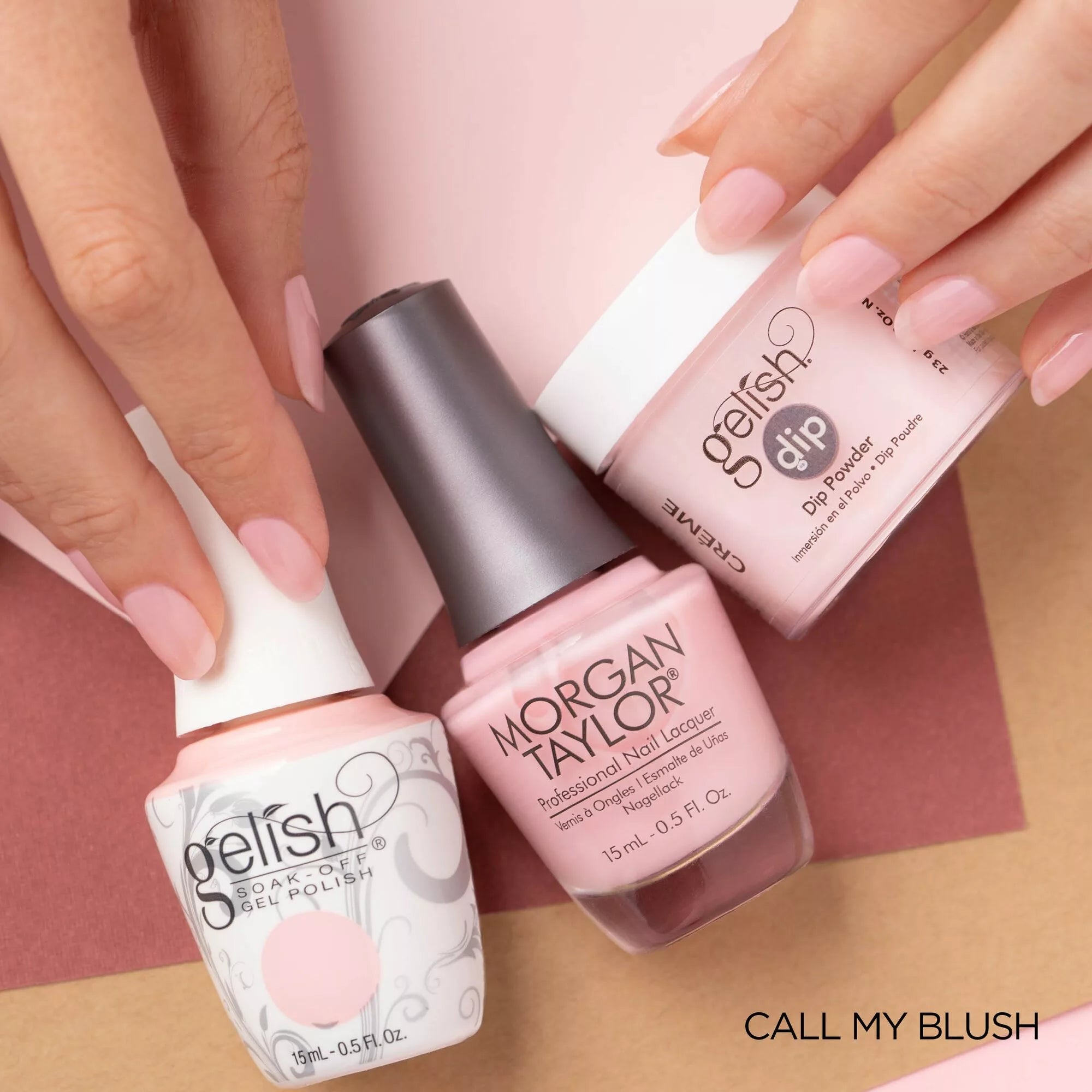 Morgan Taylor Nail Lacquer Call My Blush, 0.5 oz