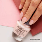 Morgan Taylor Nail Lacquer Barely Buff, 0.5 oz