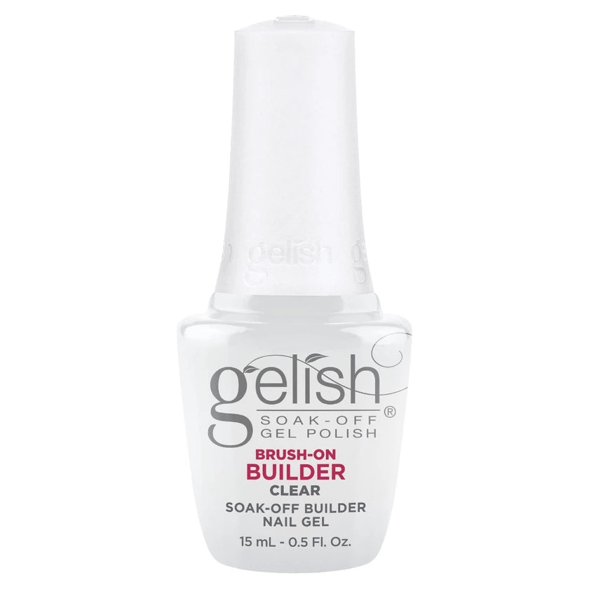 Gelish Brush-On Builder Clear, 0.5 oz