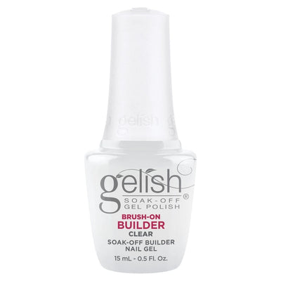 Gelish Brush-On Builder Clear, 0.5 oz