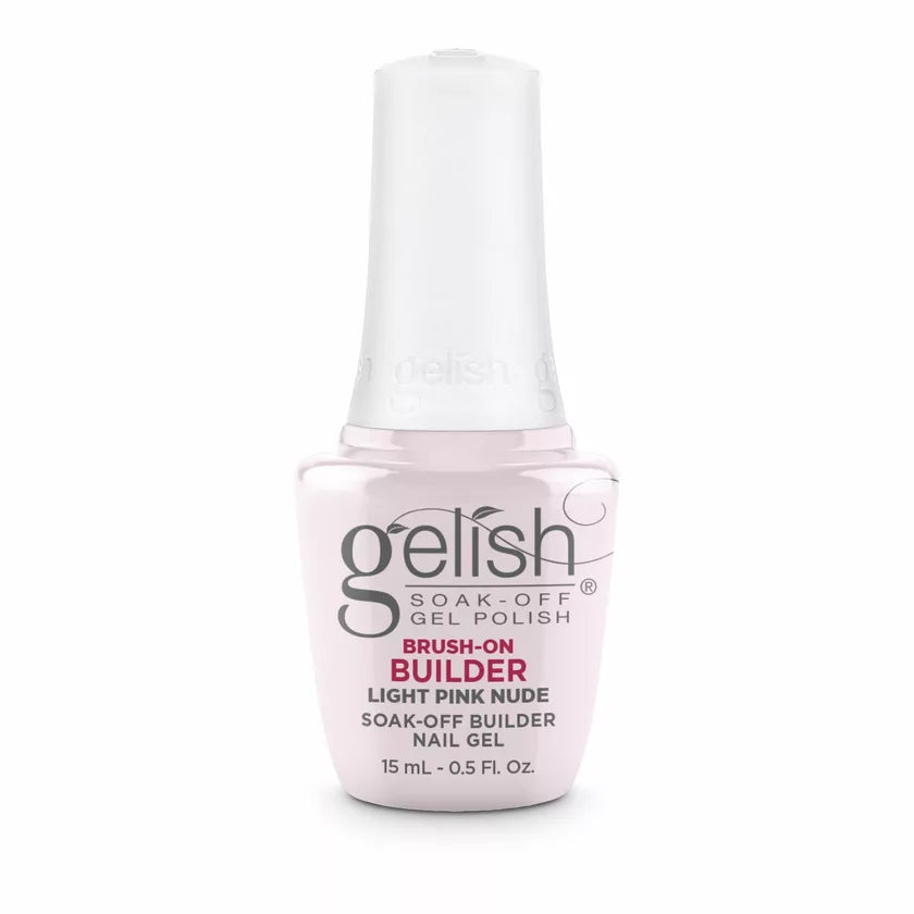 Gelish Brush-On Builder Light Pink Nude, 0.5 oz