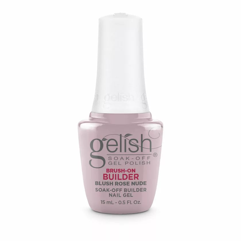 Gelish Brush-On Builder Blush Rose Nude, 0.5 oz