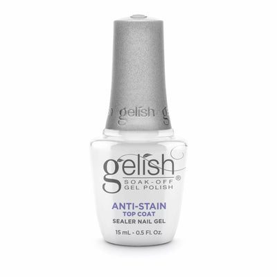 Gelish Anti-Stain Top Coat, 0.5oz