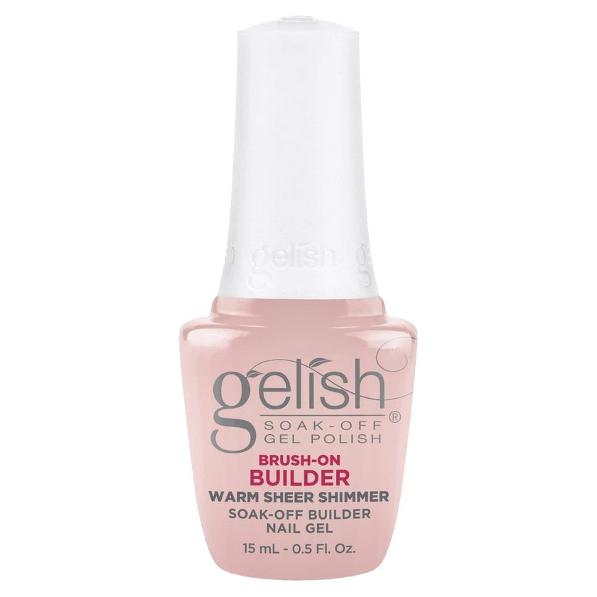 Gelish Brush-On Builder Warm Sheer Shimmer, 0.5 oz