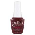 Gelish Brush-On Builder Deep Red Brown, 0.5 oz