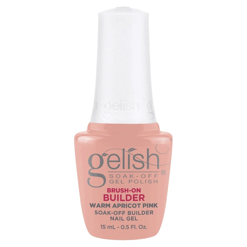Gelish Brush-On Builder Warm Apricot Pink, 0.5 oz