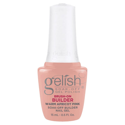 Gelish Brush-On Builder Warm Apricot Pink, 0.5 oz