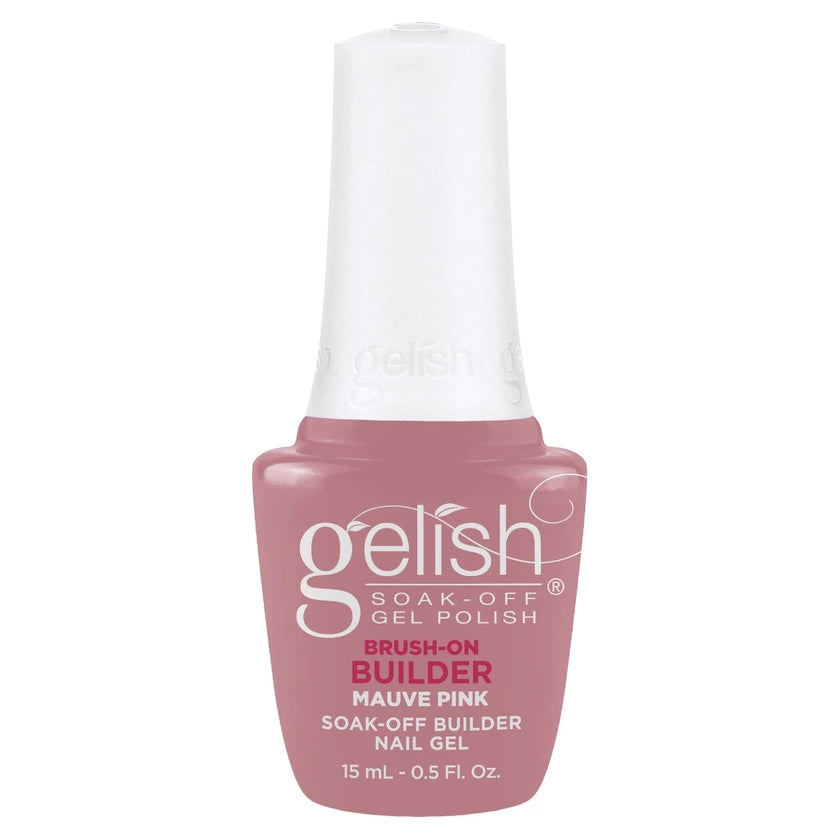 Gelish Brush-On Builder Mauve Pink, 0.5 oz