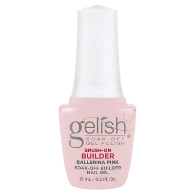 Gelish Brush-On Builder Ballerina Pink, 0.5 oz