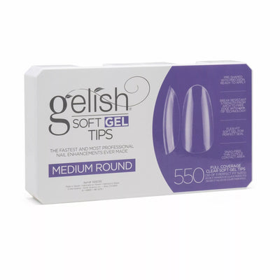 Gelish Soft Gel™ Tips - Medium Round 550CT