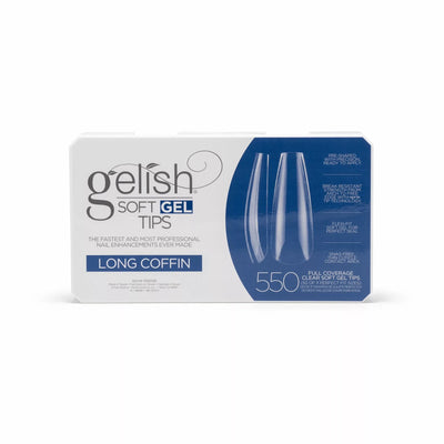 Gelish Soft Gel™ Tips - Medium Coffin 550CT