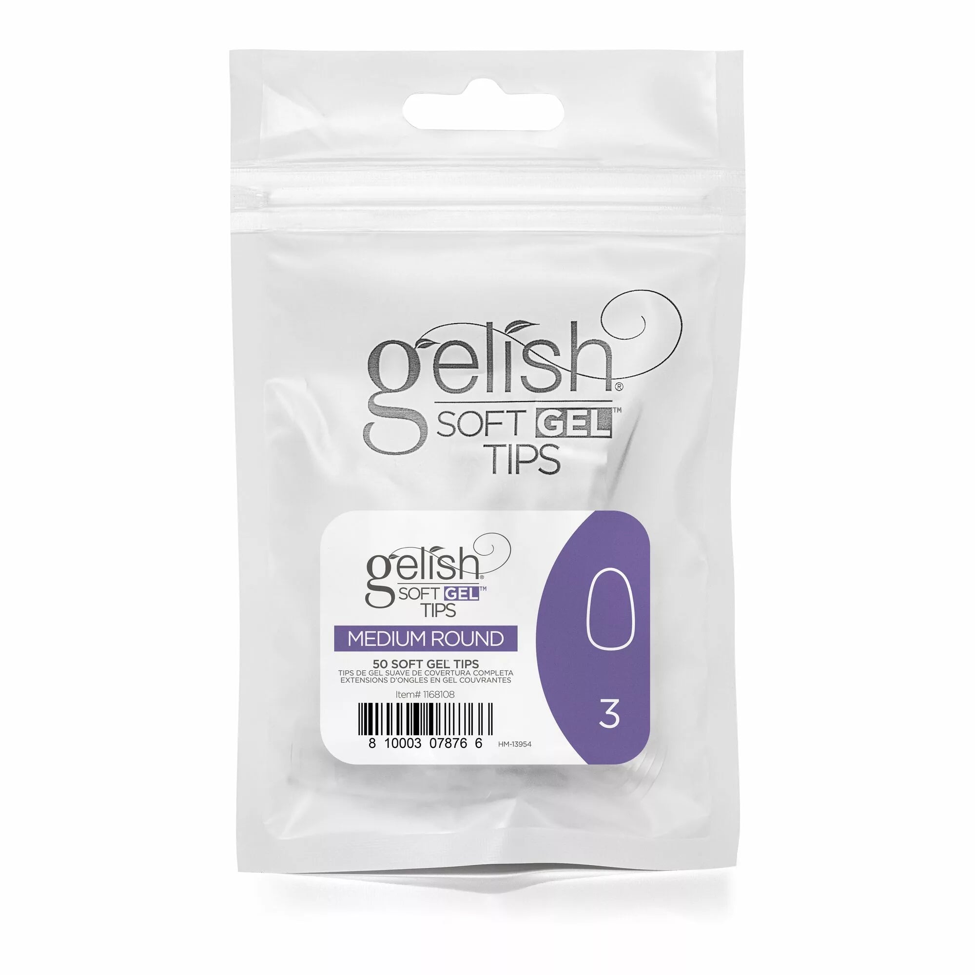 Gelish Soft Gel™ Medium Round Refill, Size 3 (50CT)