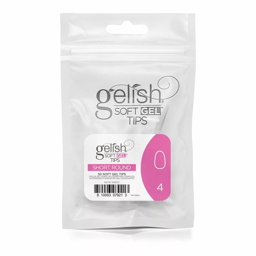 Gelish Soft Gel™ Short Round Refill, Size 4 (50CT)