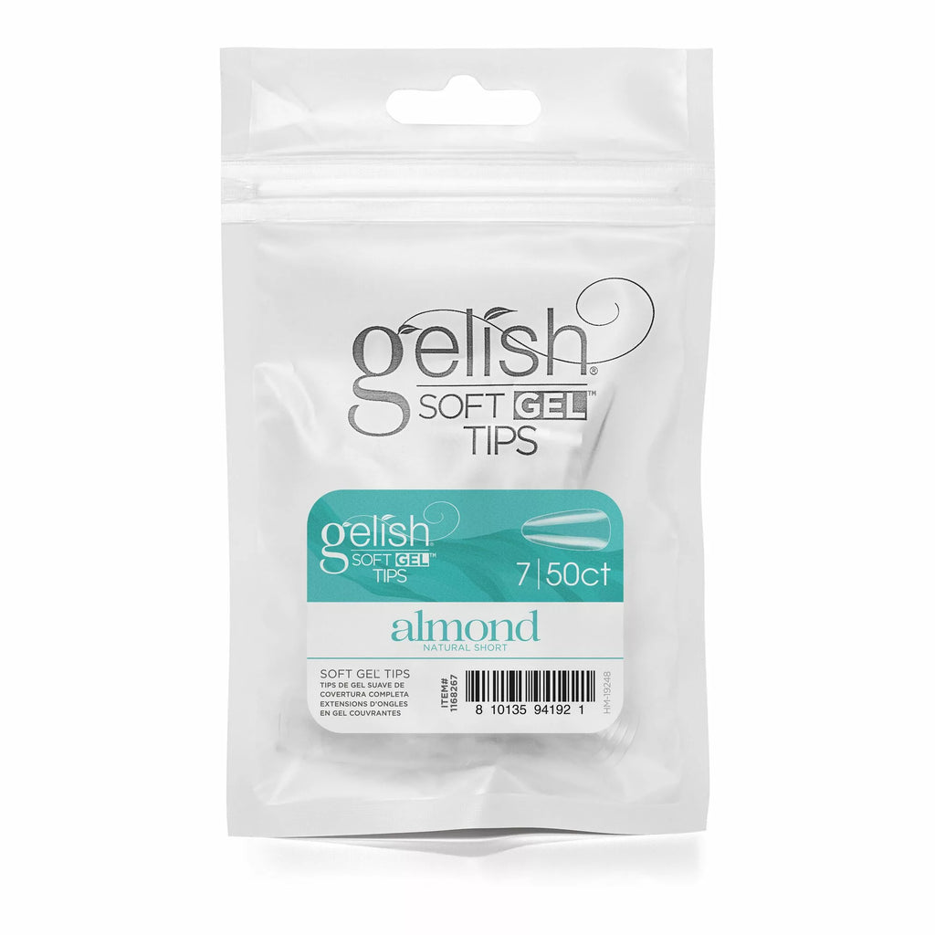 Gelish Soft Gel™ Short Almond Refill, Size 7 (50CT)