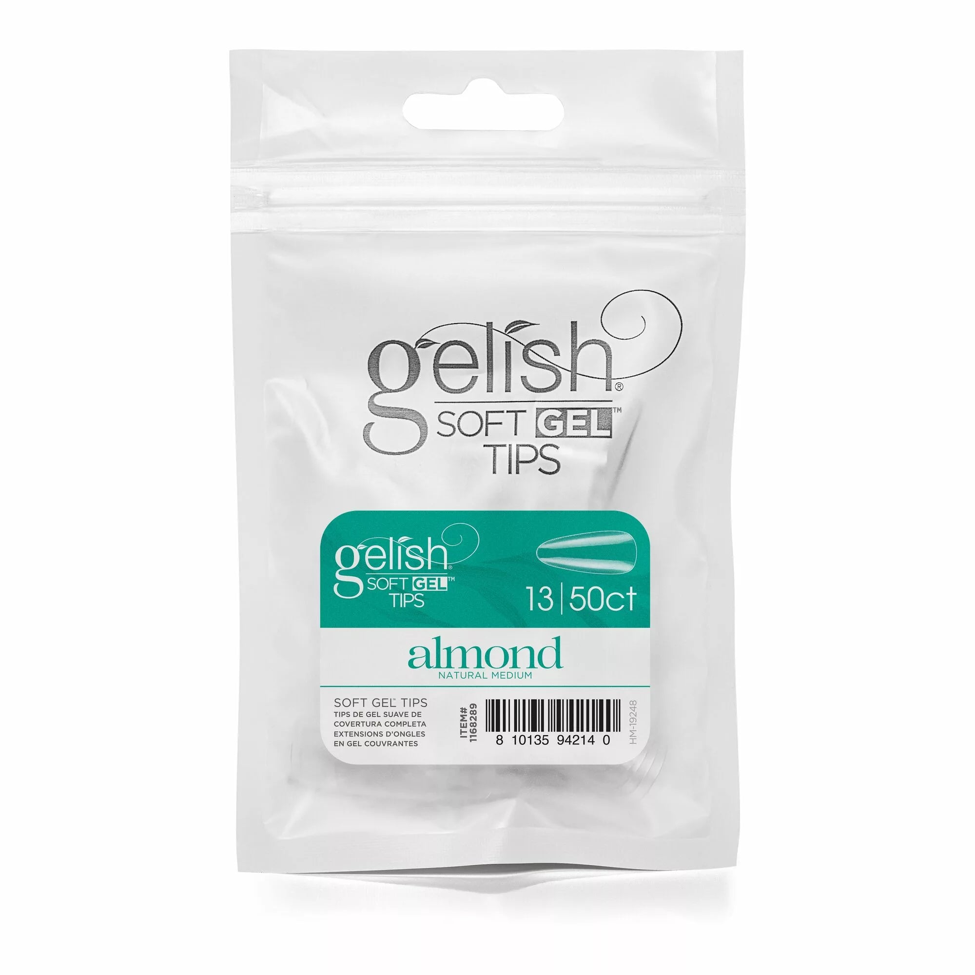 Gelish Soft Gel™ Medium Almond Refill, Size 13 (50CT)