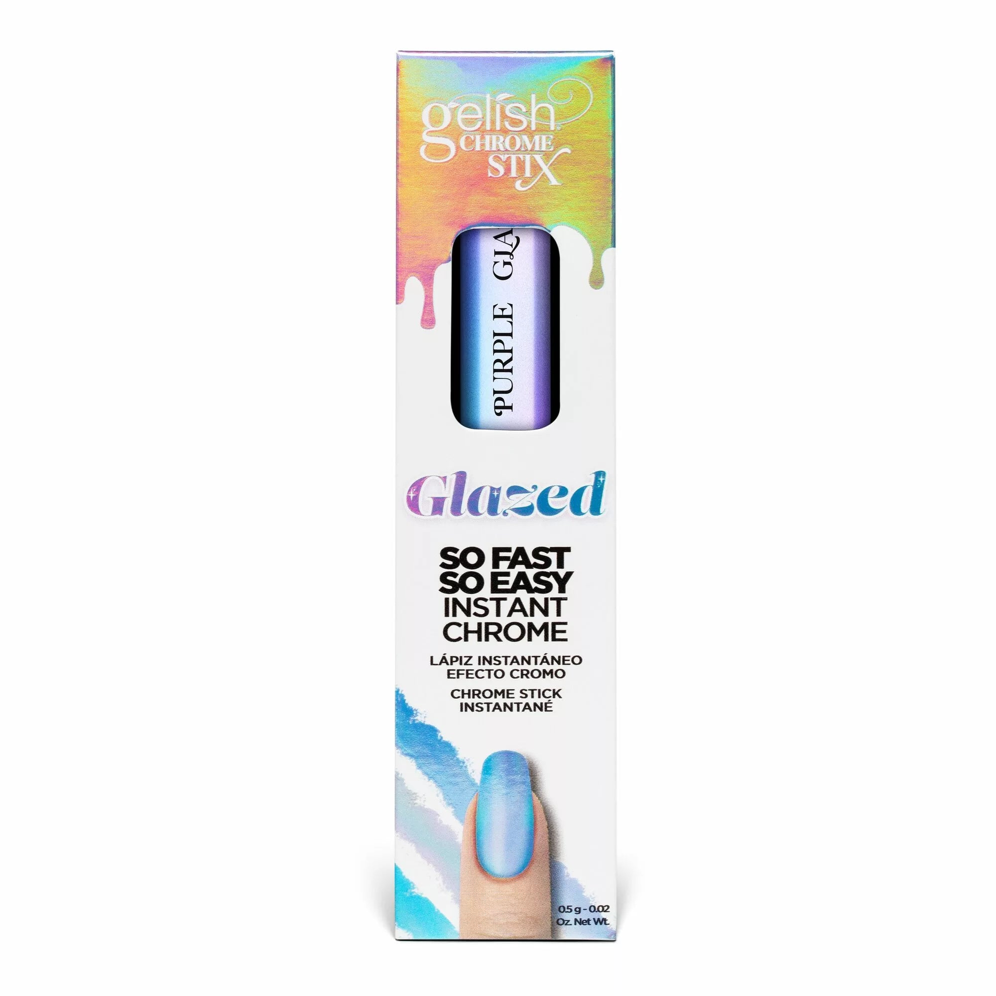 Gelish Chrome Stix, Purple Glazed