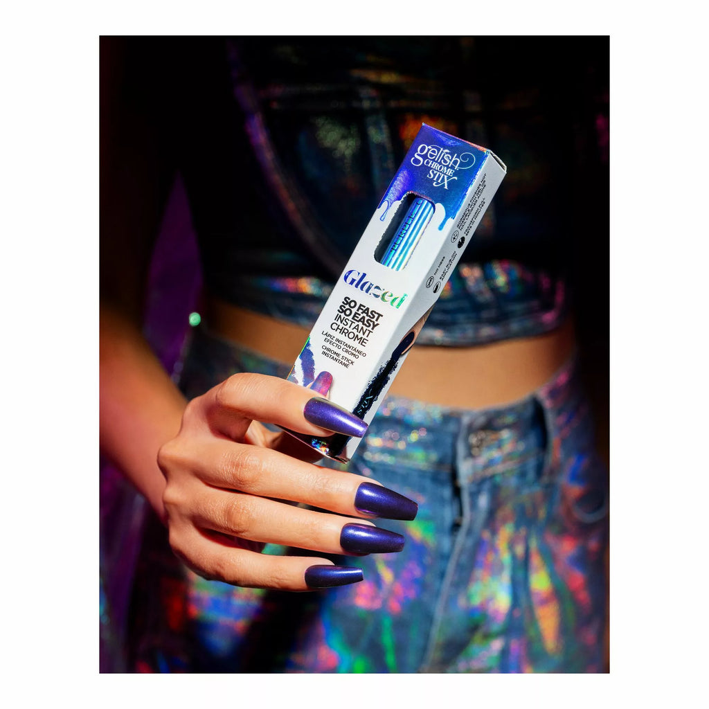 Gelish Chrome Stix, Purple Glazed