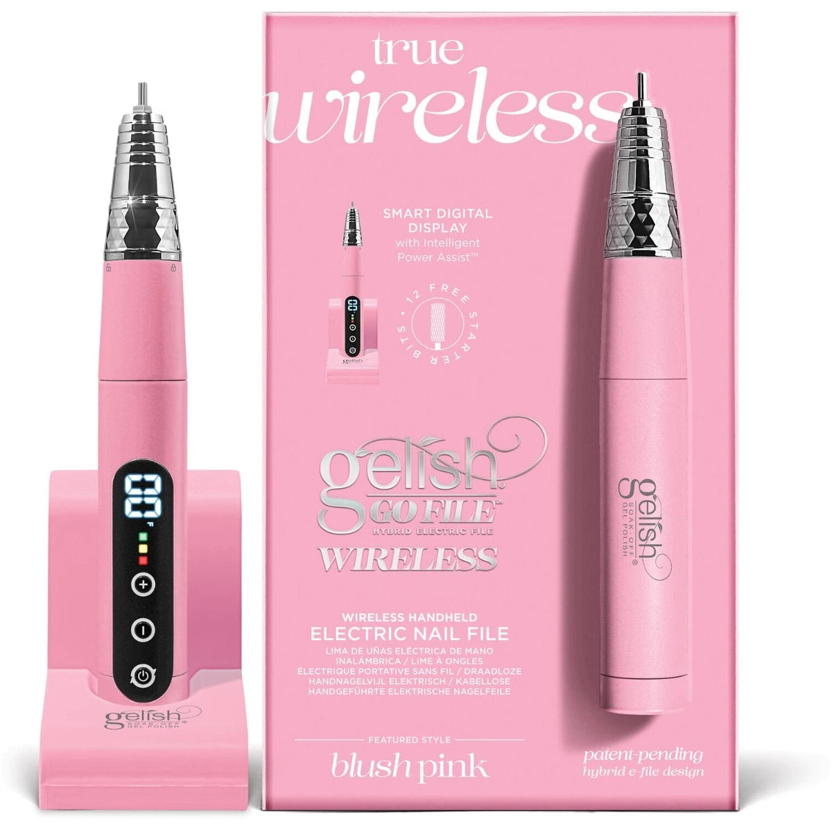 Gelish Go File Wireless Blush Pink