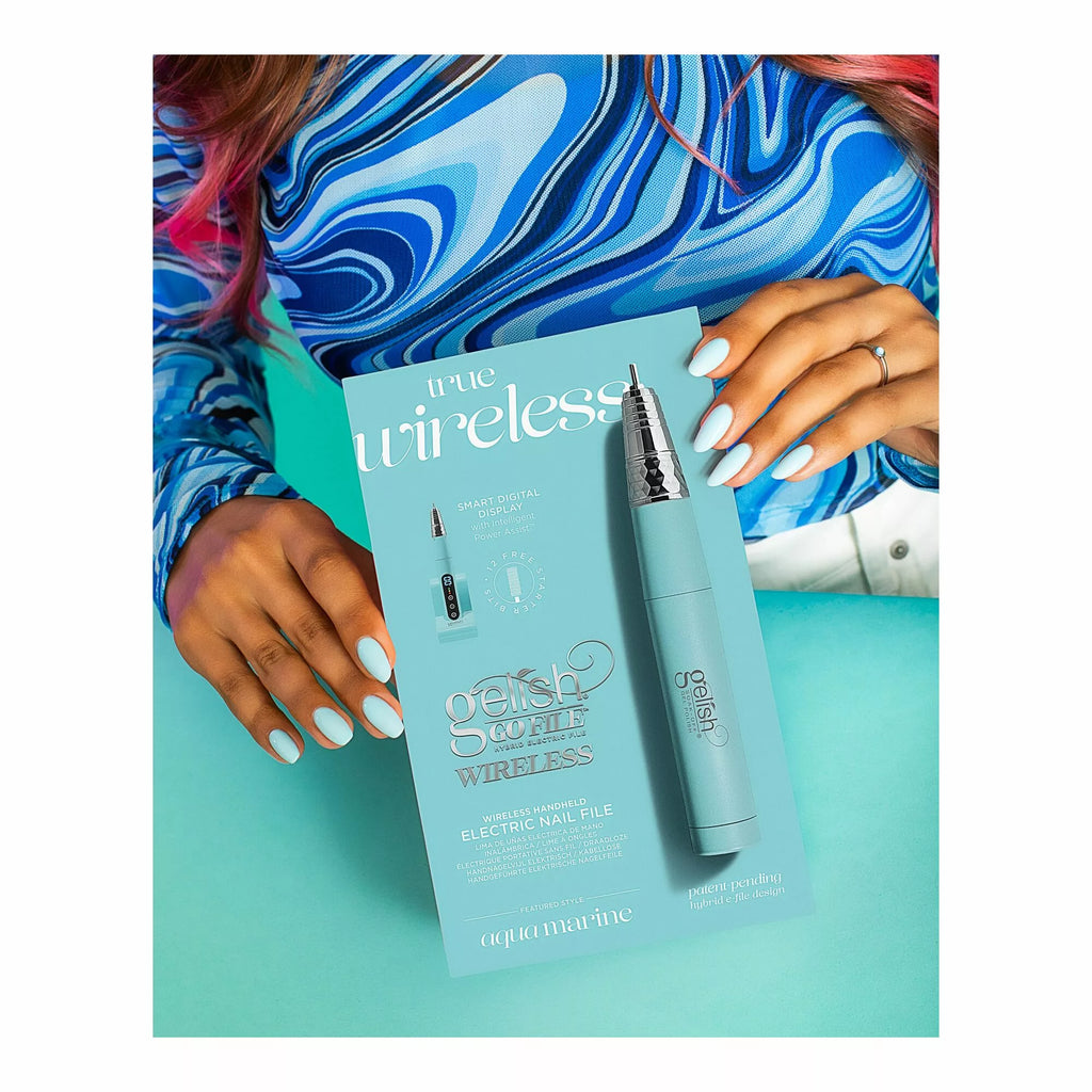 Gelish Go File Wireless Aqua Marine