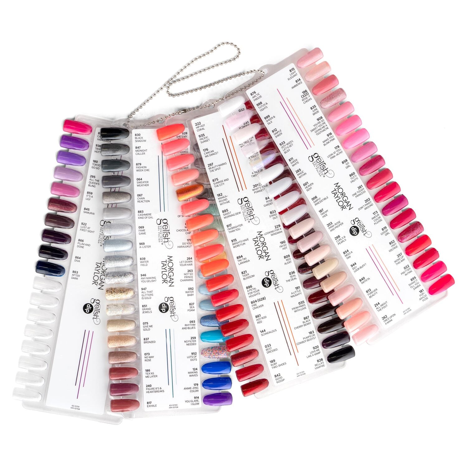 Gelish Painted Color Boards - Trio Planogram