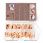 Gelish Soft Gel™ Tips - Nude Medium Cofffin 120CT