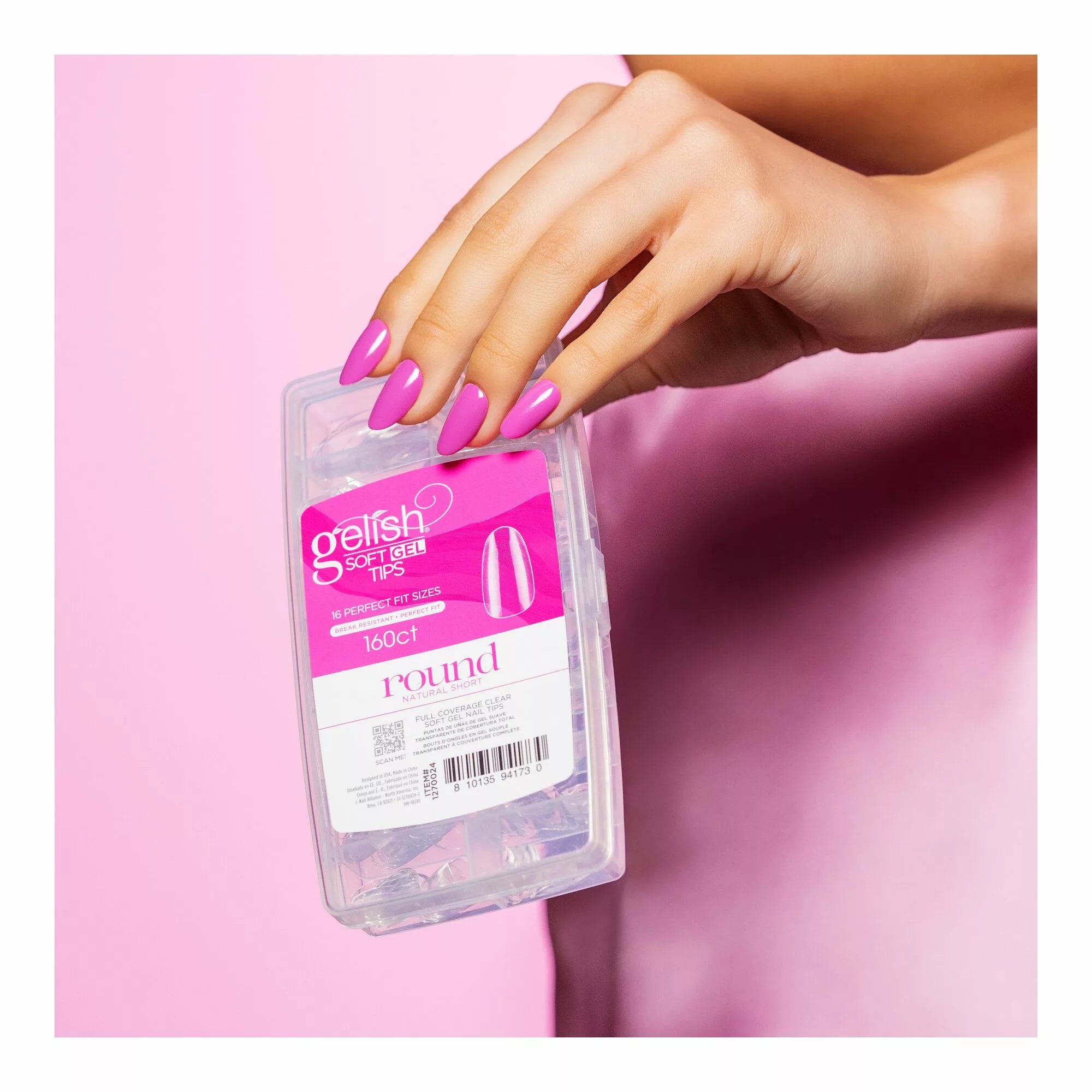 Gelish Soft Gel™ Tips - Short Round 160CT