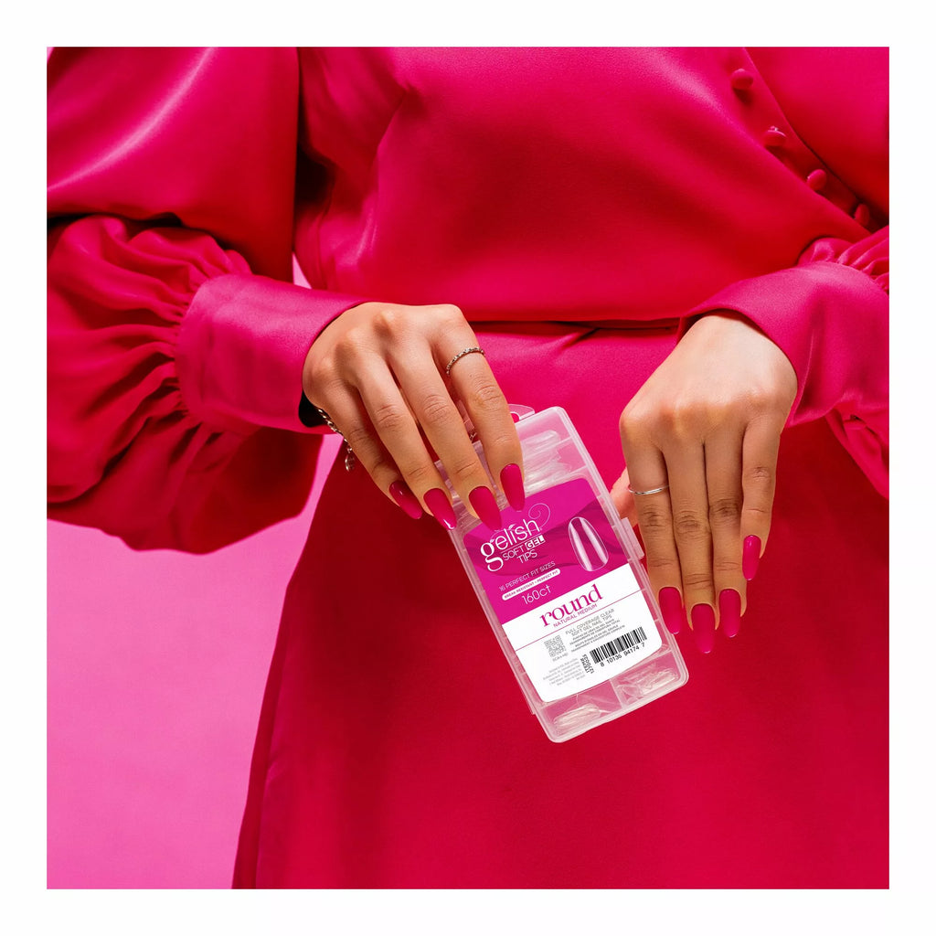 Gelish Soft Gel™ Tips - Medium Round 160CT