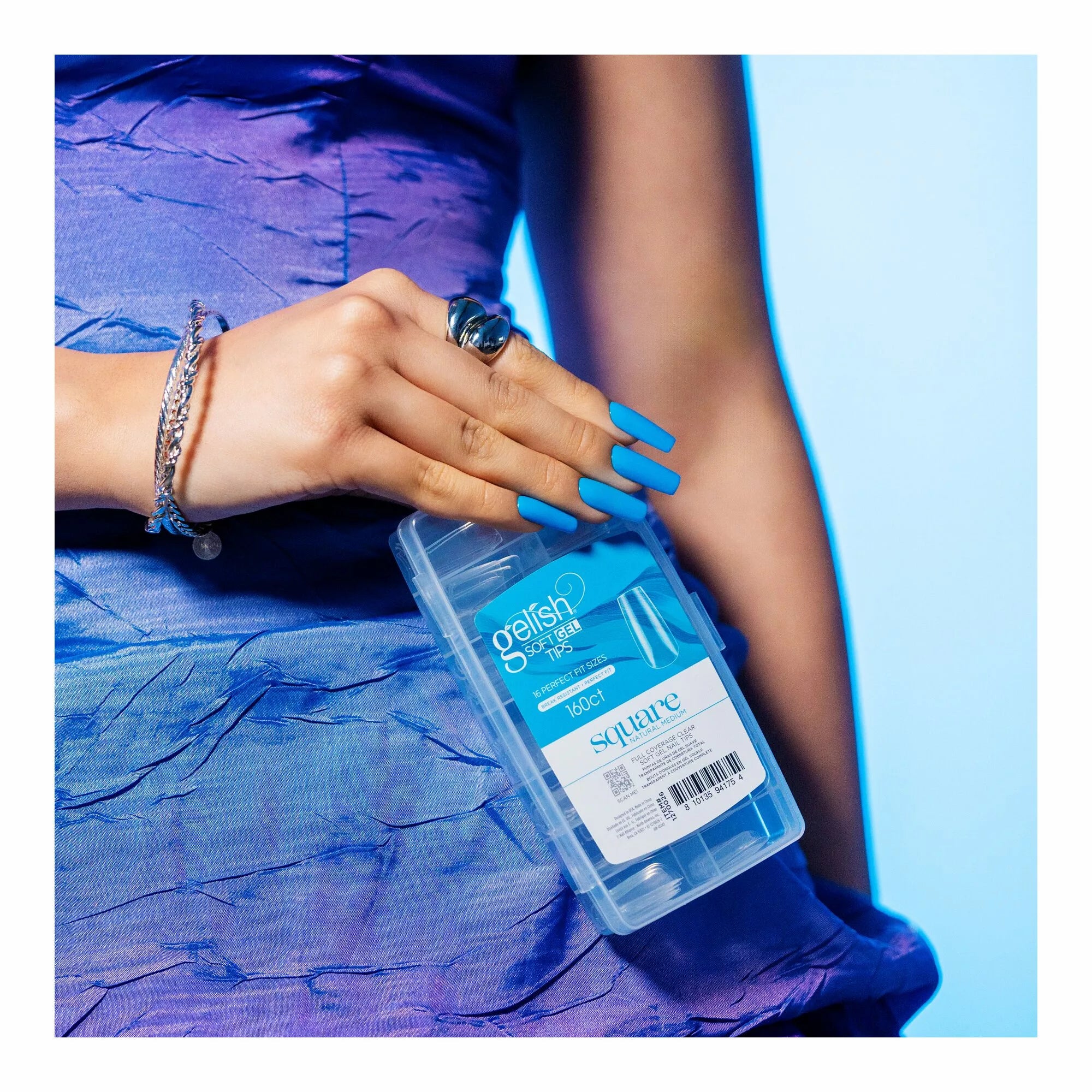 Gelish Soft Gel™ Tips - Medium Square 160CT