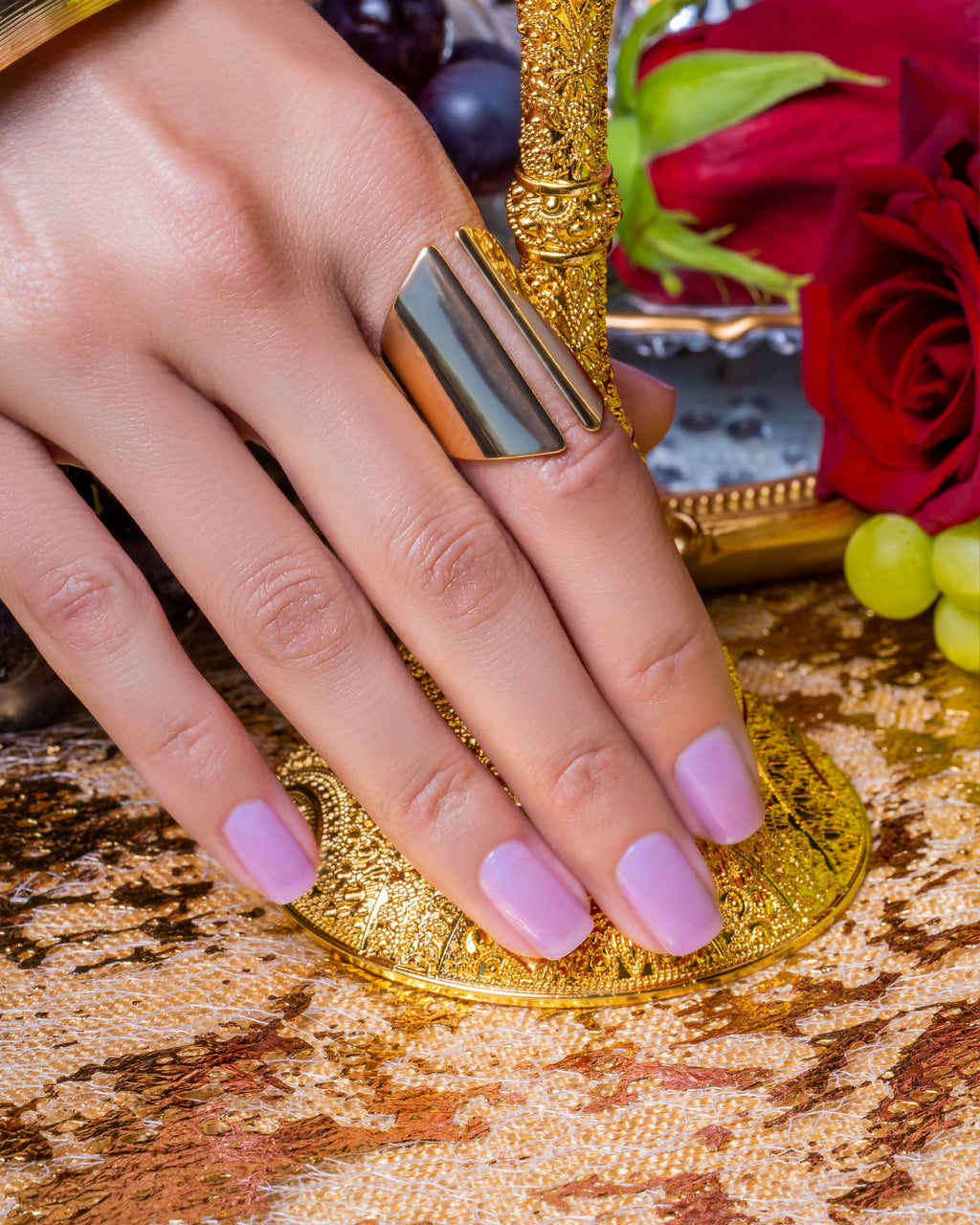 Gelish Soak-Off Gel Polish All The Queen's Bling, 0.5 oz