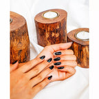 Morgan Taylor Nail Lacquer Black Shadow, 0.5 oz