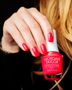 Morgan Taylor Nail Lacquer Hip Hot Coral, 0.5 oz